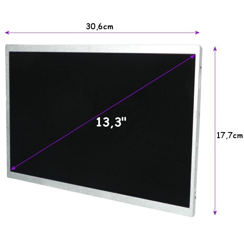 50893 Matryca LCD Qoltec 13.3 (CCFL) 1366 768 GLOSSY Slim Front