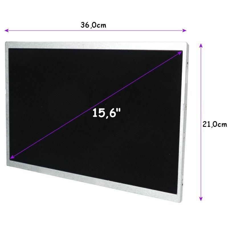 50894 Matryca LCD Qoltec 15.6 (CCFL) 1600 900 GLOSSY Slim Front