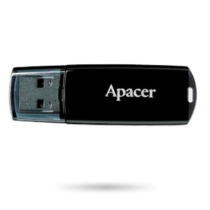 APACER Flash Drive AH322 8GB USB 2.0 Black Fot1