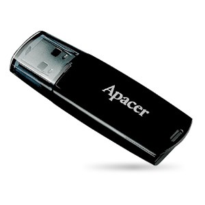 APACER Flash Drive AH322 8GB USB 2.0 Black Fot2