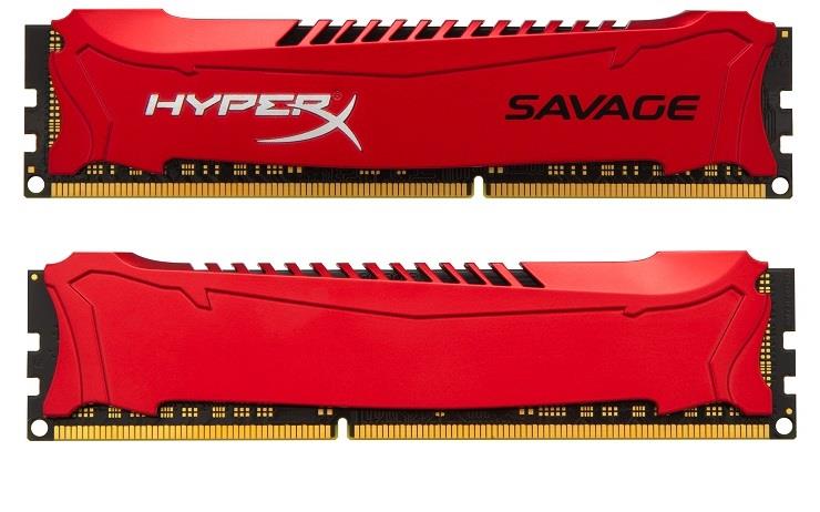 DDR3 KINGSTON HyperX SAVAGE 8GB 2x4GB 1866MHz CL9 1,5V7
