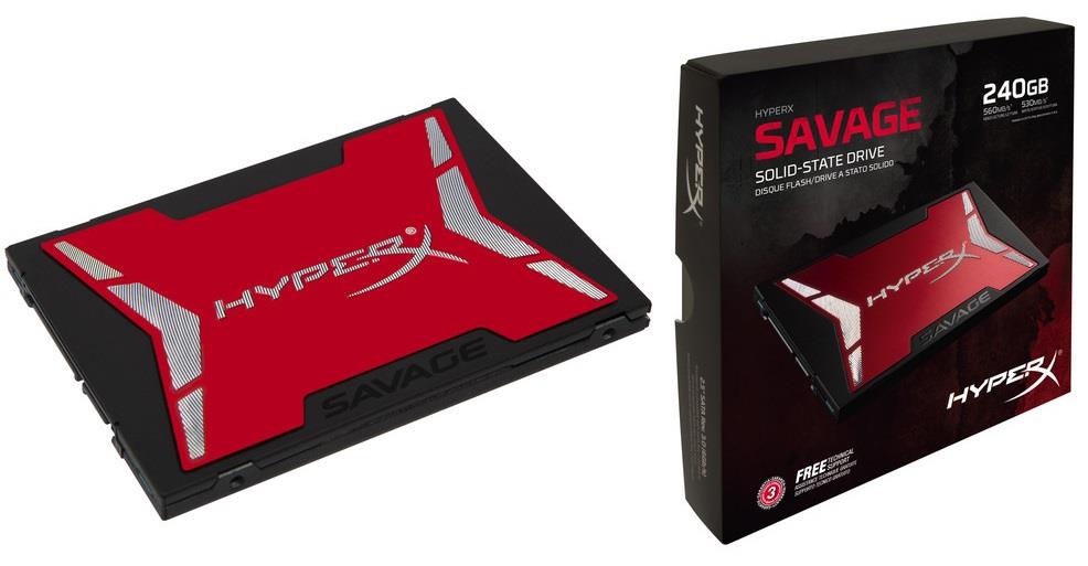 KINGSTON SSD HyperX Savage 240gb Front