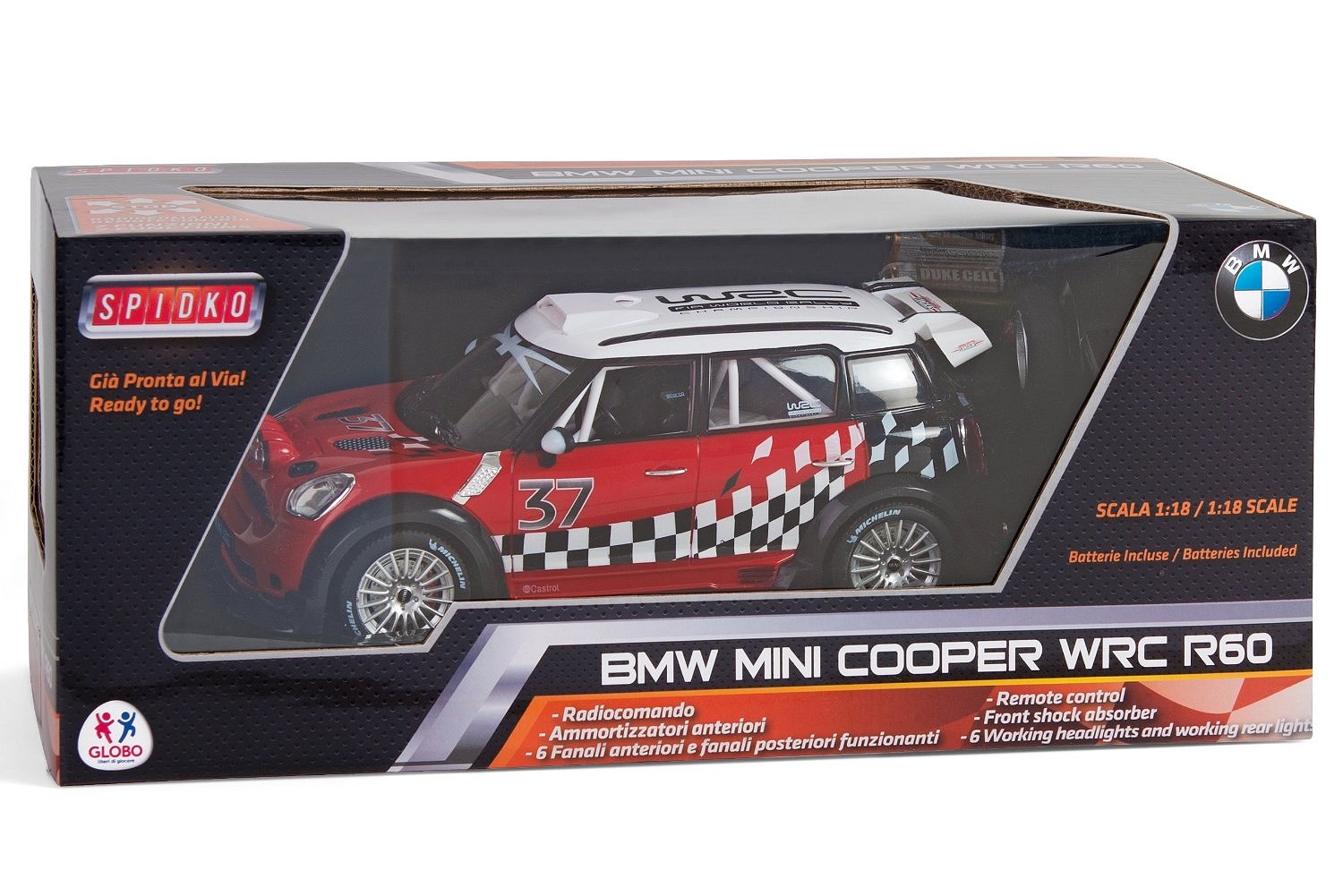 Spidko BMW MiniCooper WRC R60 1 18 8014966364184 RE02342 