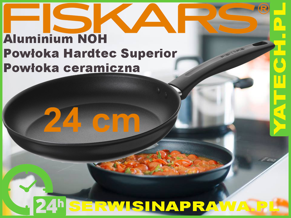 Patelnia, 24cm, FISKARS, Functional Form, NOH, 855524, indukcja