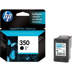 Tusz, HP, 350, Black, CB335EE, 808736844567