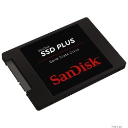 Dysk, SSD, SanDisc, Plus, 0619659125349, SDSSDA-120G-G26