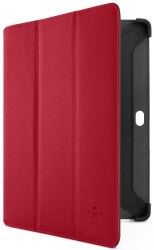 Etui, tablet, 10.1, Belkin, Tri-Fold, Folio, Red, do Galaxy, Tab2, F8M394CWC02, 722868885888